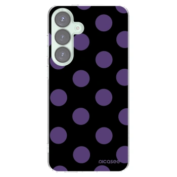 Picasee silikonowe przeźroczyste etui na Samsung Galaxy S25+ 5G - Big flickers