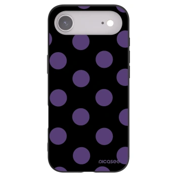 Picasee silikonowe czarne etui na Apple iPhone Air - Big flickers