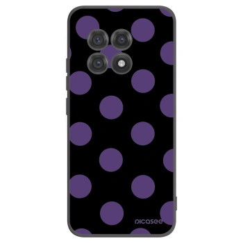 Picasee silikonowe czarne etui na OnePlus 13R 5G - Big flickers