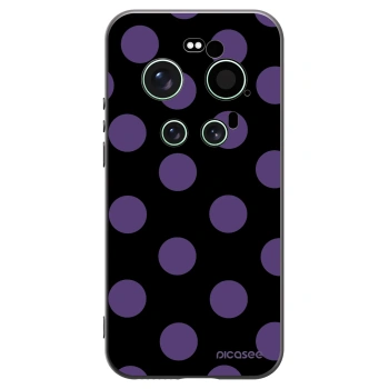 Picasee silikonowe czarne etui na Xiaomi 17 Ultra - Big flickers