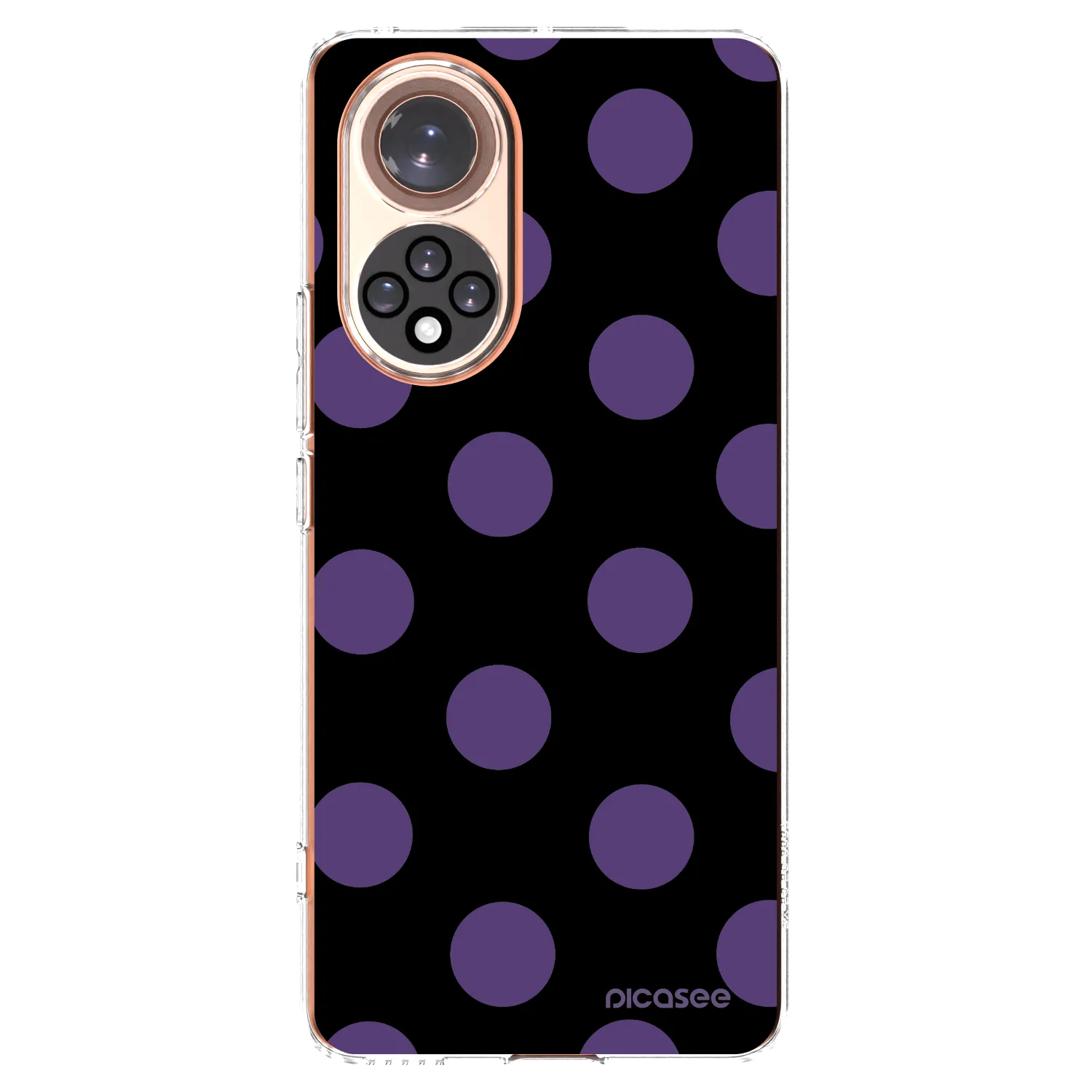 Picasee silikonowe przeźroczyste etui na Huawei Nova 9 - Big flickers