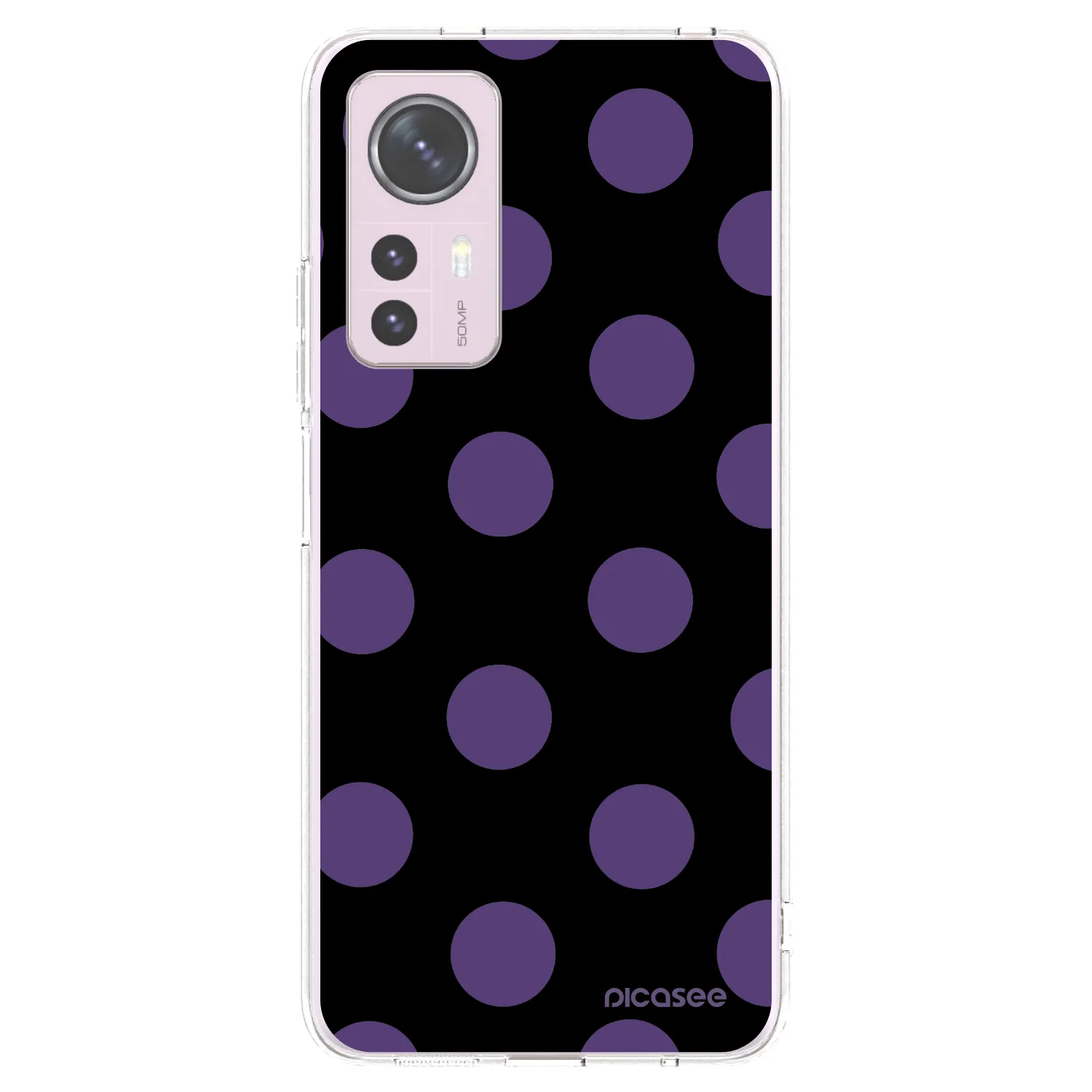 Picasee silikonowe przeźroczyste etui na Xiaomi 12 - Big flickers