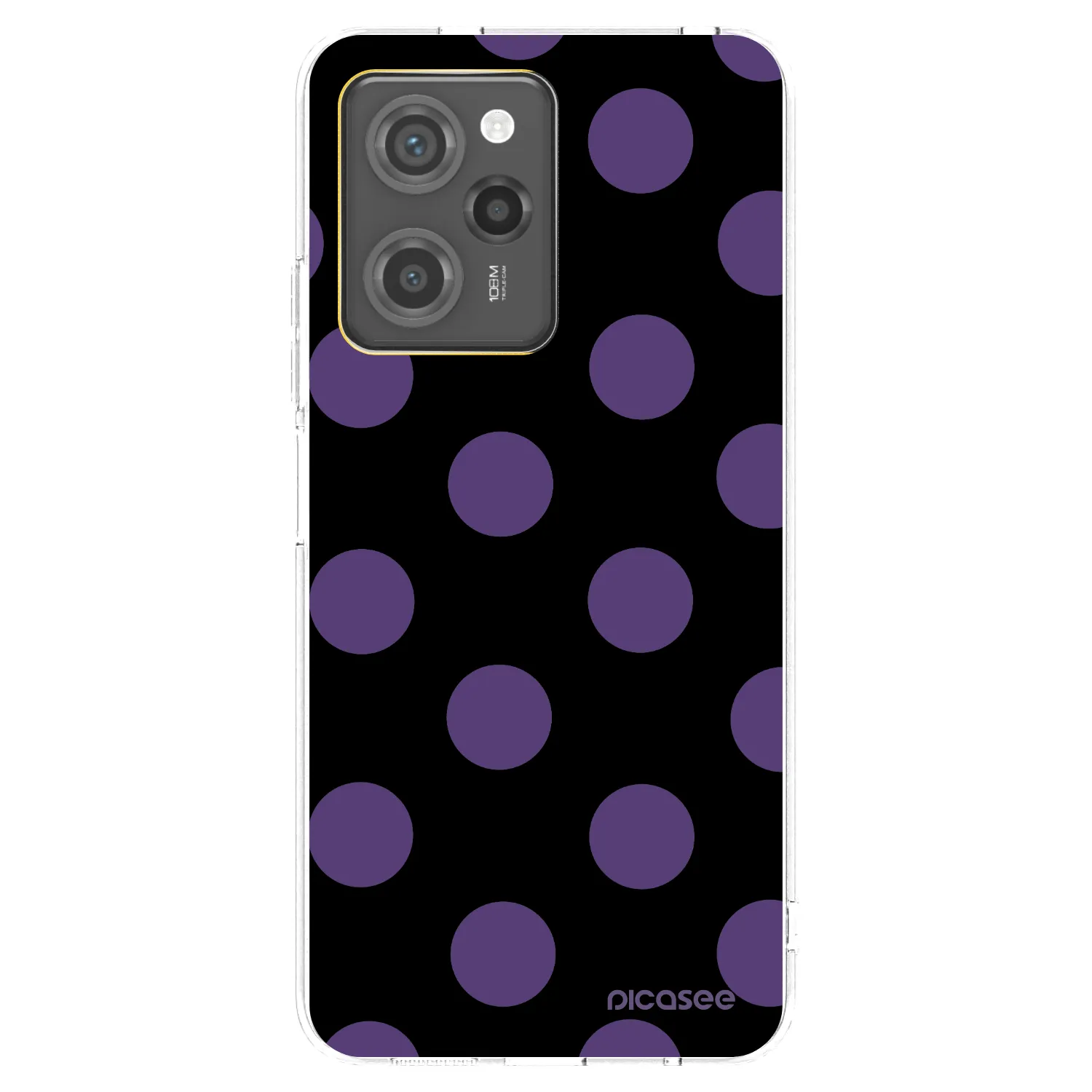 Picasee silikonowe przeźroczyste etui na Xiaomi Poco X5 Pro - Big flickers