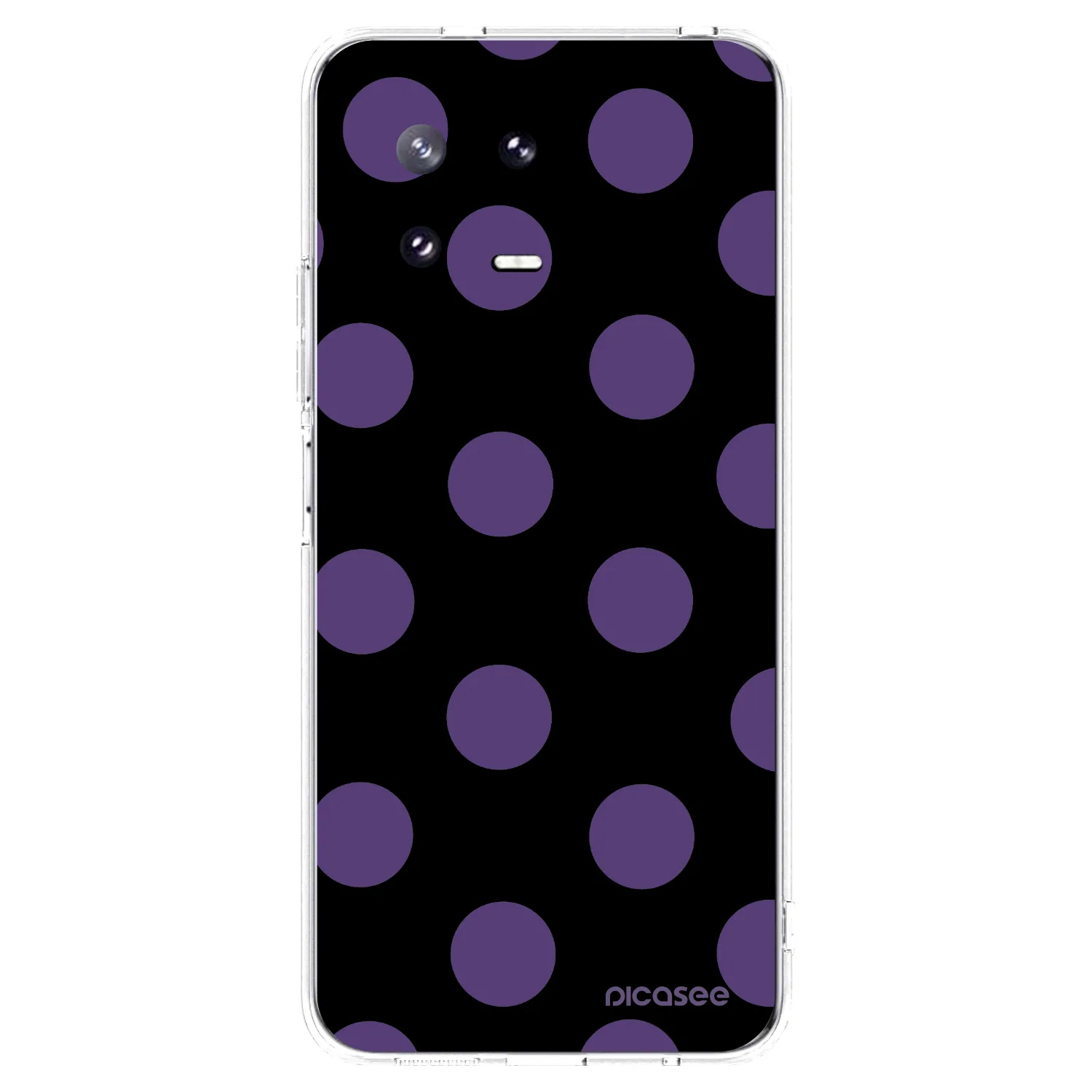 Picasee silikonowe przeźroczyste etui na Xiaomi 13 Pro - Big flickers