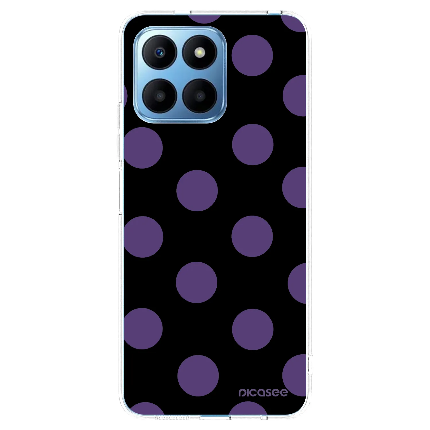 Picasee silikonowe przeźroczyste etui na Honor 70 Lite - Big flickers