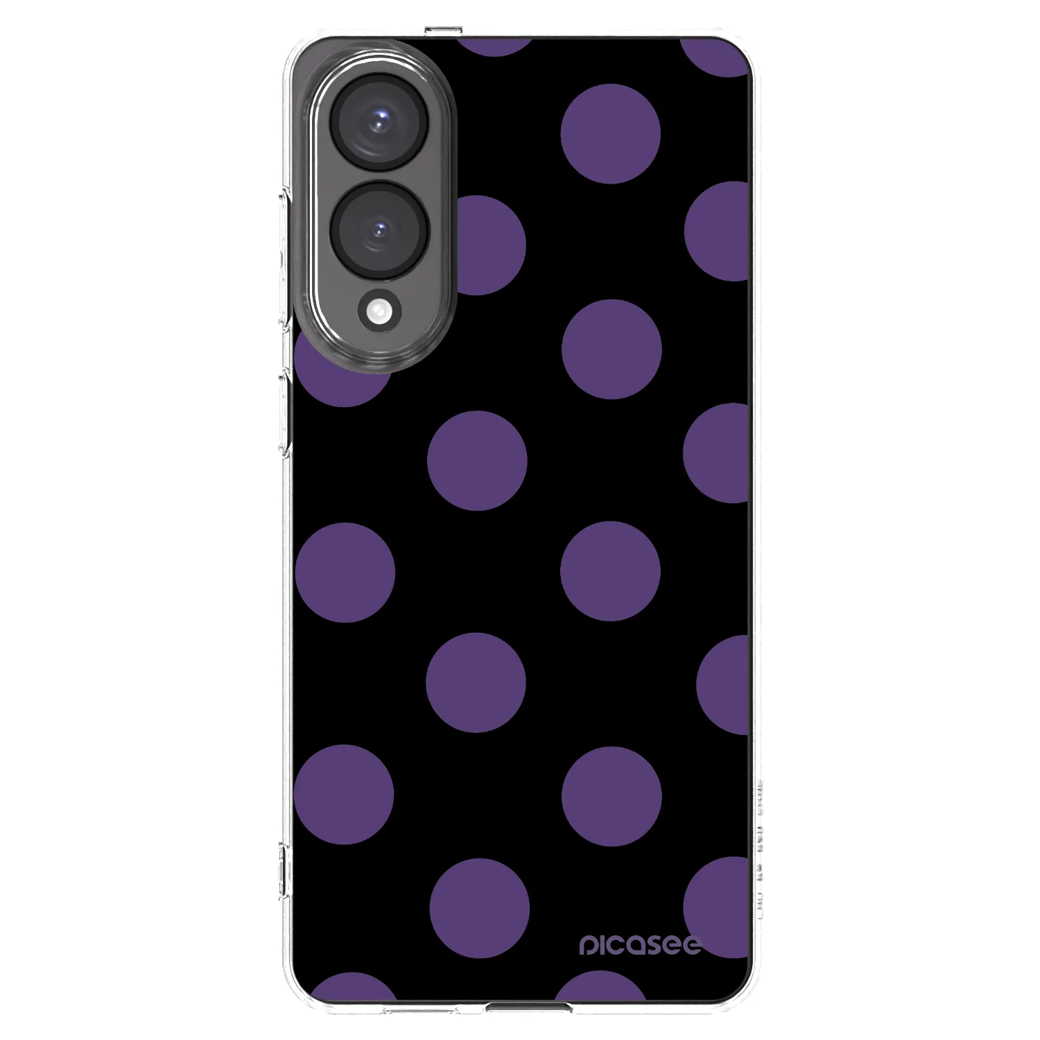 Picasee silikonowe przeźroczyste etui na Samsung Galaxy S25 Edge 5G - Big flickers