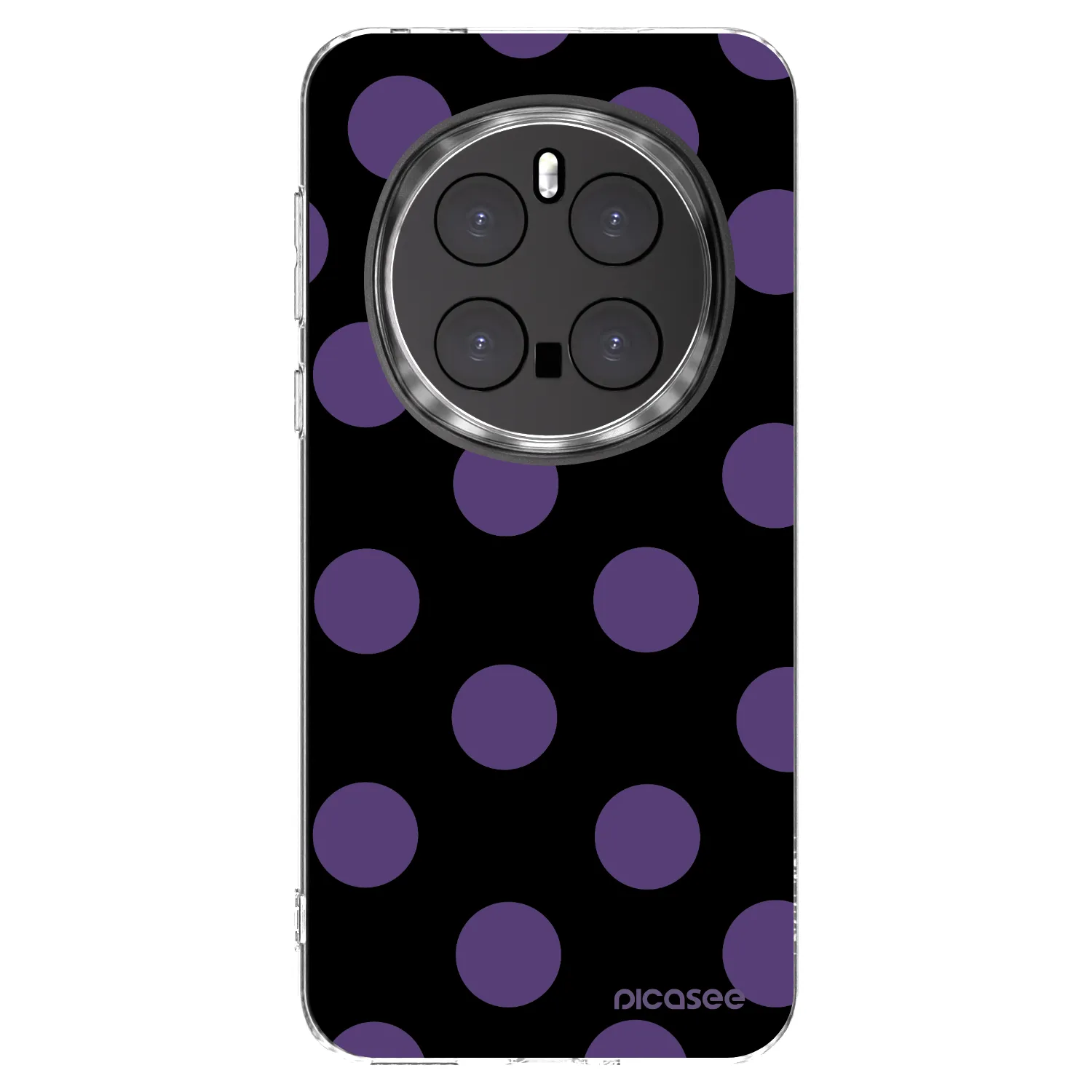 Picasee silikonowe przeźroczyste etui na Honor Magic7 Pro 5G - Big flickers