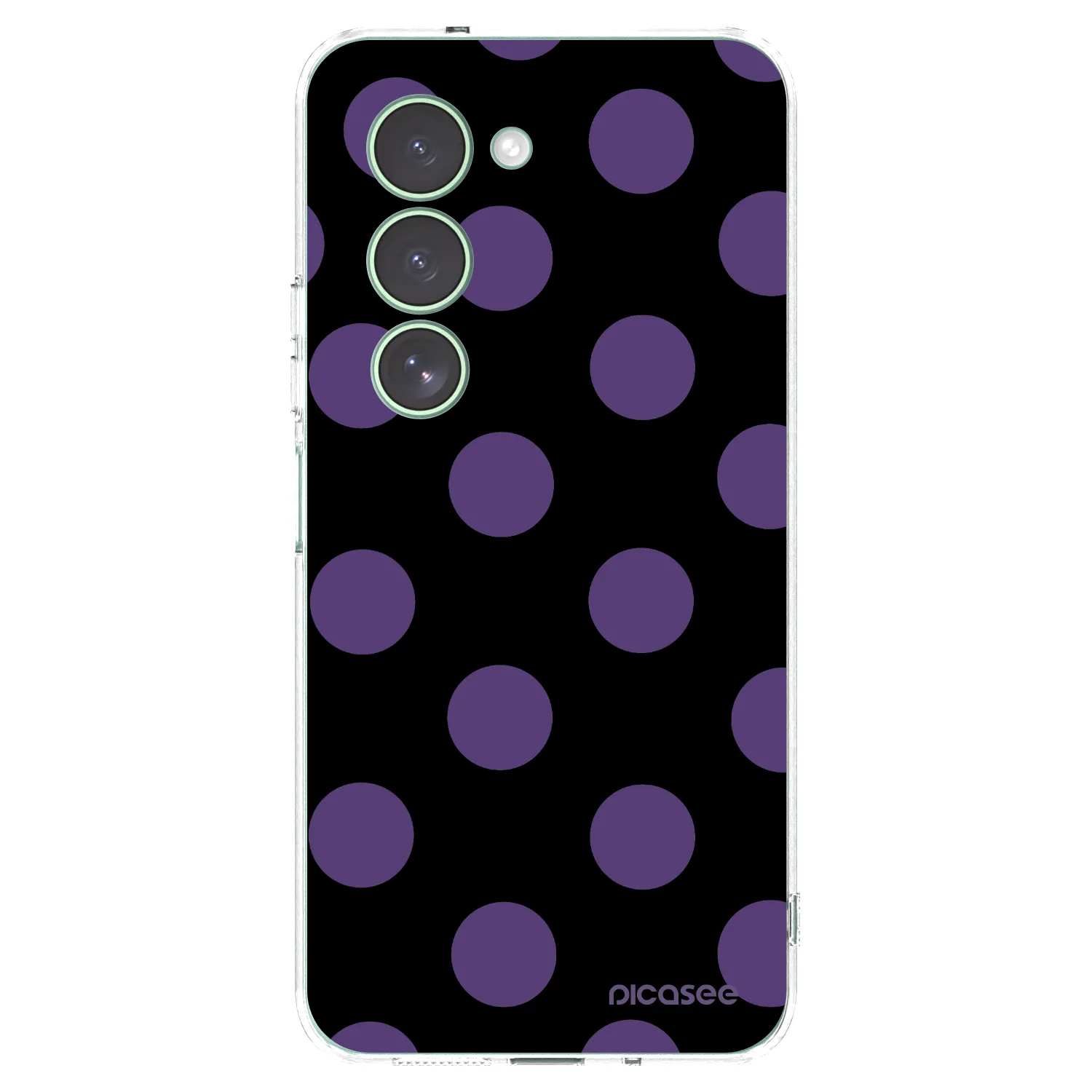 Picasee silikonowe przeźroczyste etui na Xiaomi Redmi 15 5G - Big flickers