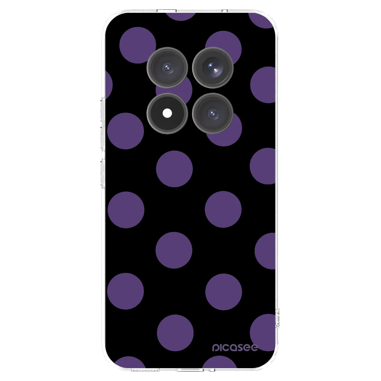 Picasee silikonowe przeźroczyste etui na Xiaomi Redmi Note 15 Pro+ - Big flickers