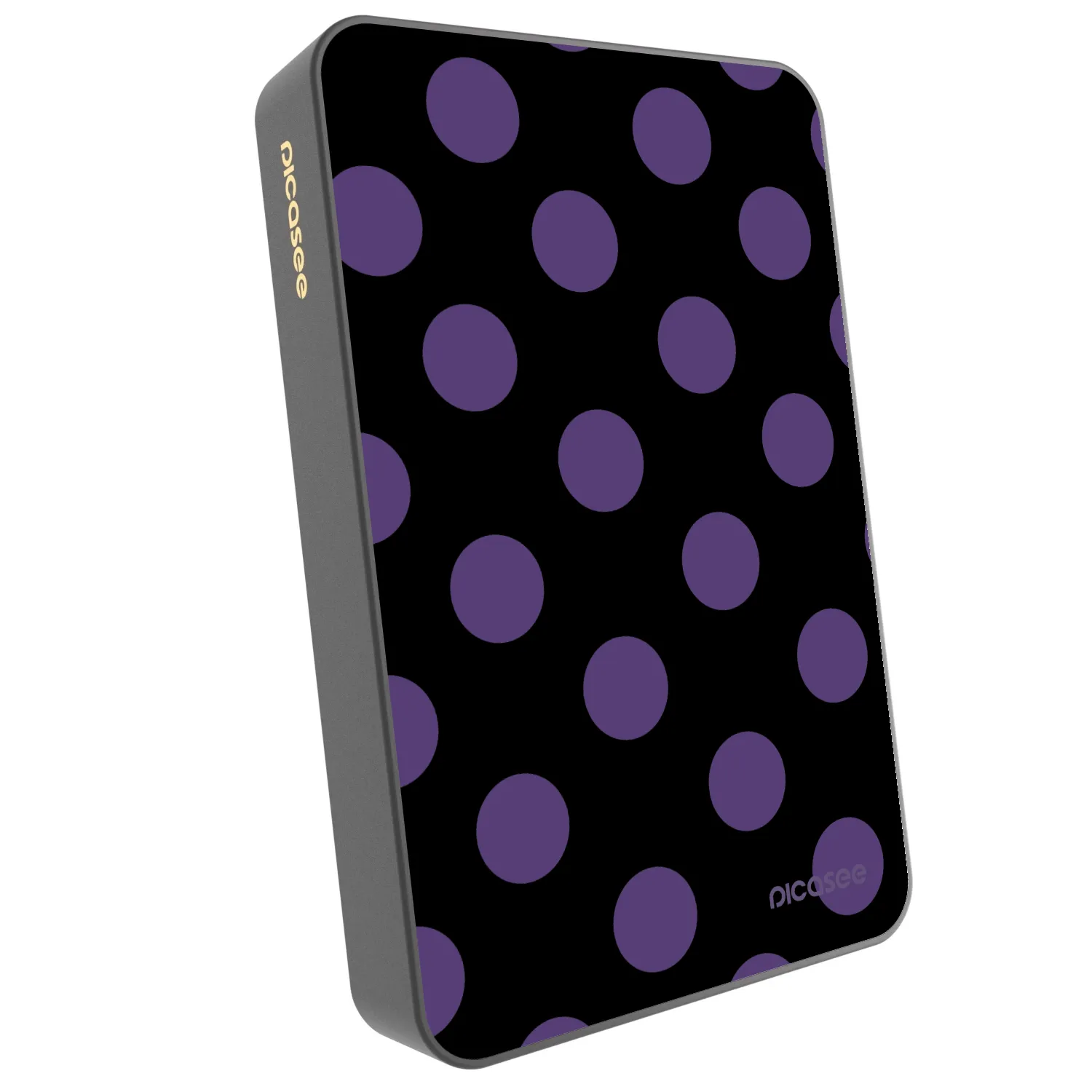 Picasee Powerbank z MagSafe 10 000 mAh Szary - Big flickers