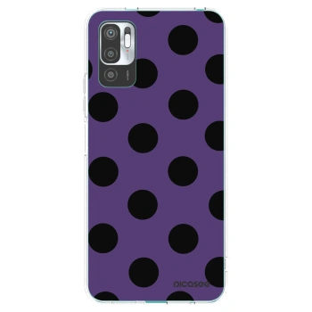 Picasee silikonowe przeźroczyste etui na Xiaomi Redmi Note 10 5G - Big flickers 2