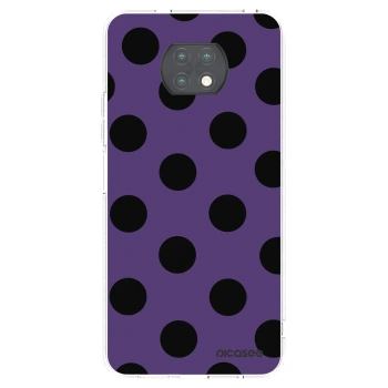 Picasee silikonowe przeźroczyste etui na Xiaomi Redmi Note 9T - Big flickers 2