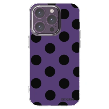 Picasee silikonowe przeźroczyste etui na Apple iPhone 14 Pro - Big flickers 2