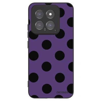 Picasee silikonowe czarne etui na Xiaomi 14 - Big flickers 2