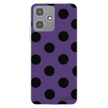 Picasee silikonowe przeźroczyste etui na Xiaomi Redmi 12 5G - Big flickers 2