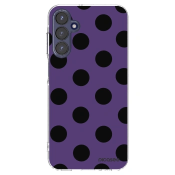 Picasee silikonowe przeźroczyste etui na Samsung Galaxy A15 A155F 4G - Big flickers 2