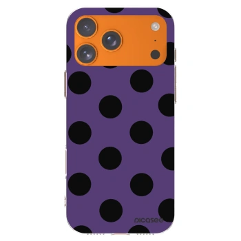 Picasee silikonowe przeźroczyste etui na Apple iPhone 17 Pro Max - Big flickers 2