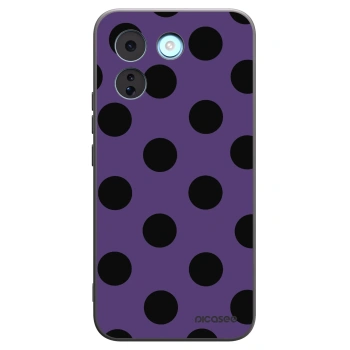 Picasee silikonowe czarne etui na Xiaomi Redmi Note 17 Pro MAX 5G - Big flickers 2
