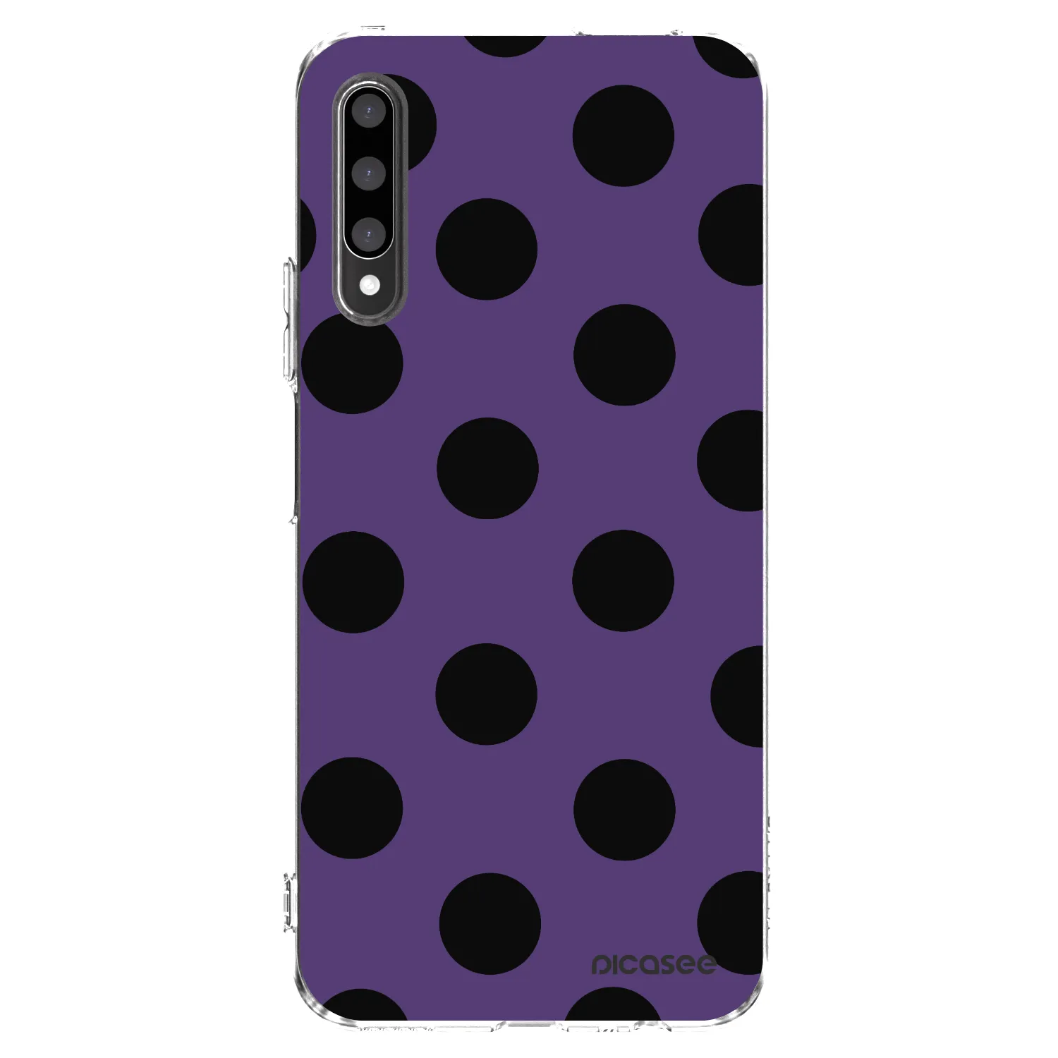 Picasee silikonowe przeźroczyste etui na Honor 9X Pro - Big flickers 2
