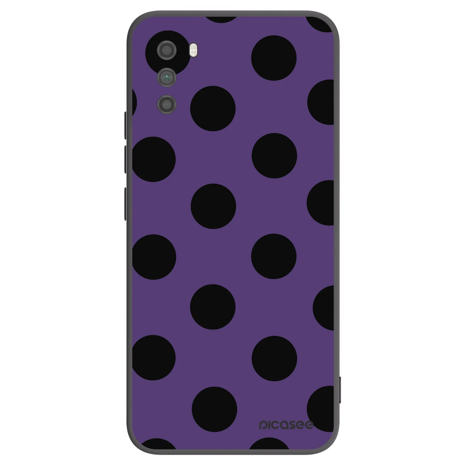 Picasee silikonowe czarne etui na Xiaomi Poco M3 - Big flickers 2
