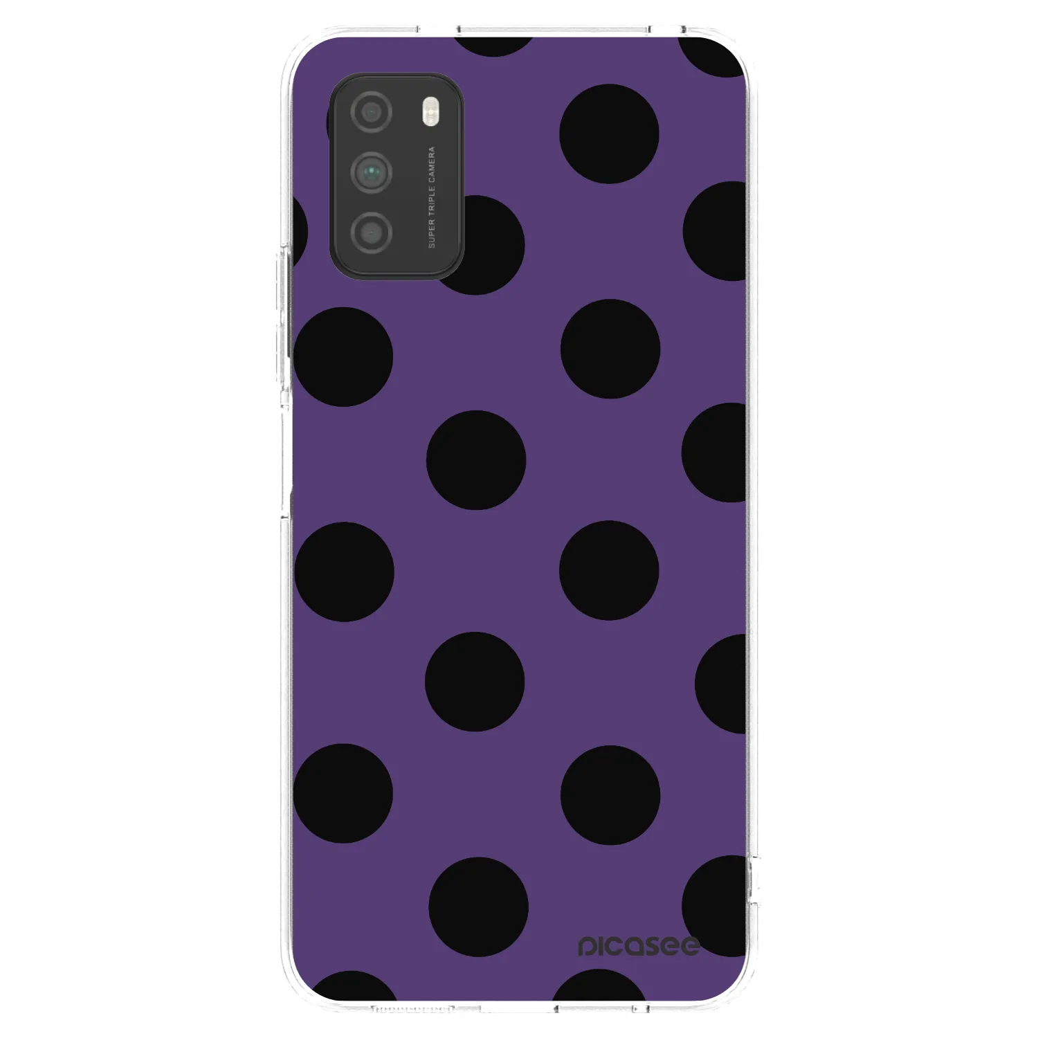 Picasee silikonowe przeźroczyste etui na Xiaomi Poco M3 - Big flickers 2