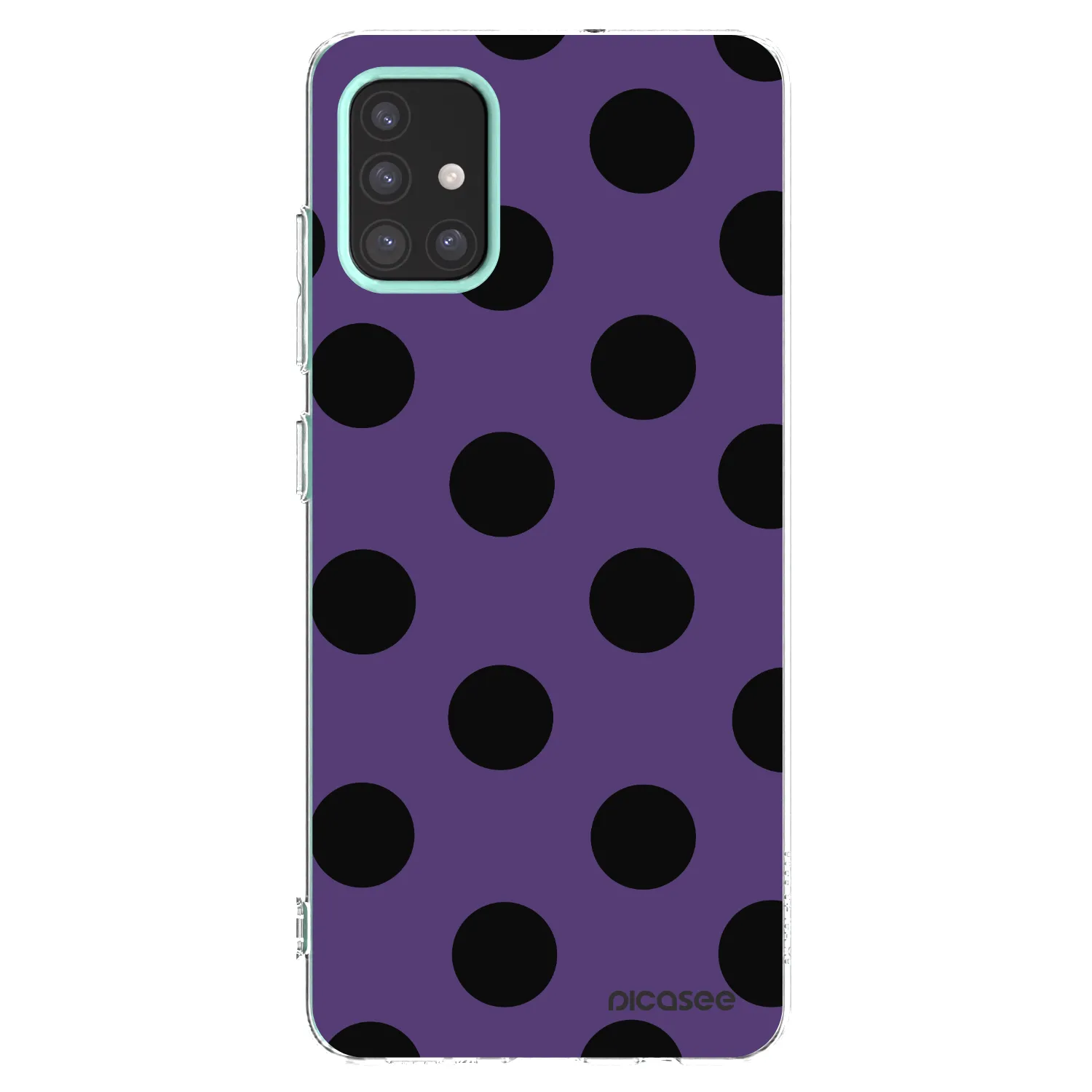 Picasee silikonowe przeźroczyste etui na Samsung Galaxy M31s - Big flickers 2