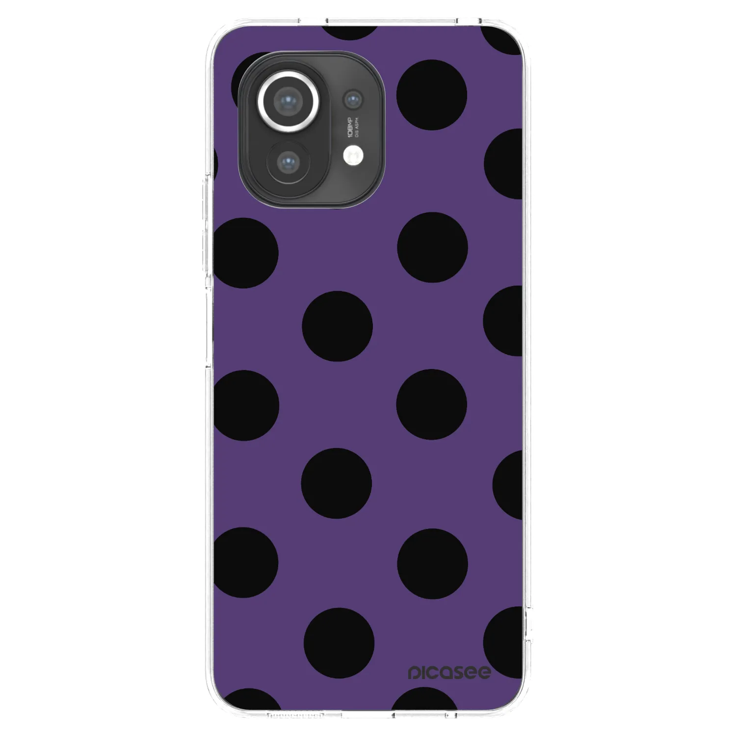 Picasee silikonowe przeźroczyste etui na Xiaomi Mi 11 - Big flickers 2