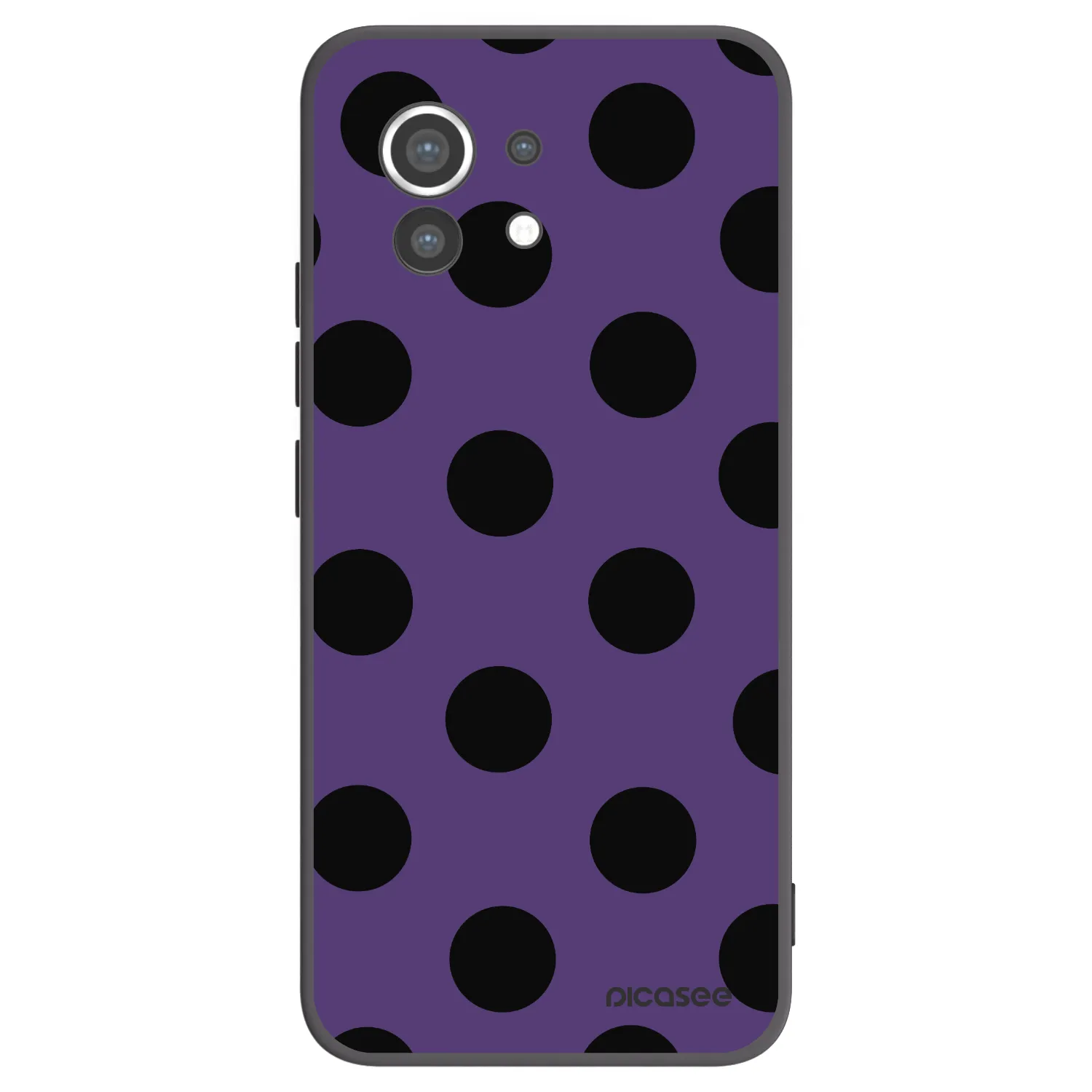 Picasee silikonowe czarne etui na Xiaomi Mi 11 - Big flickers 2