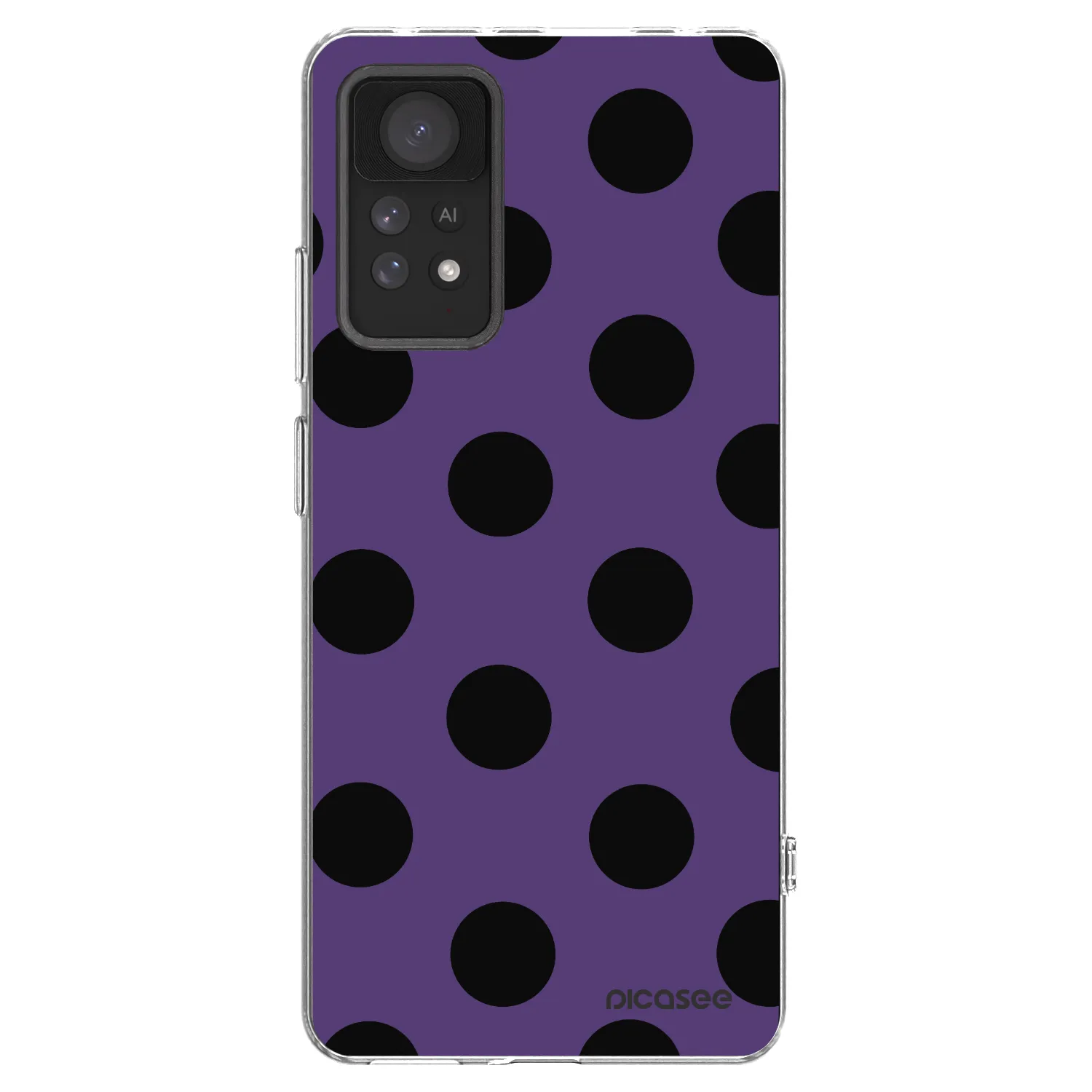Picasee silikonowe przeźroczyste etui na Xiaomi Redmi Note 11 Pro - Big flickers 2