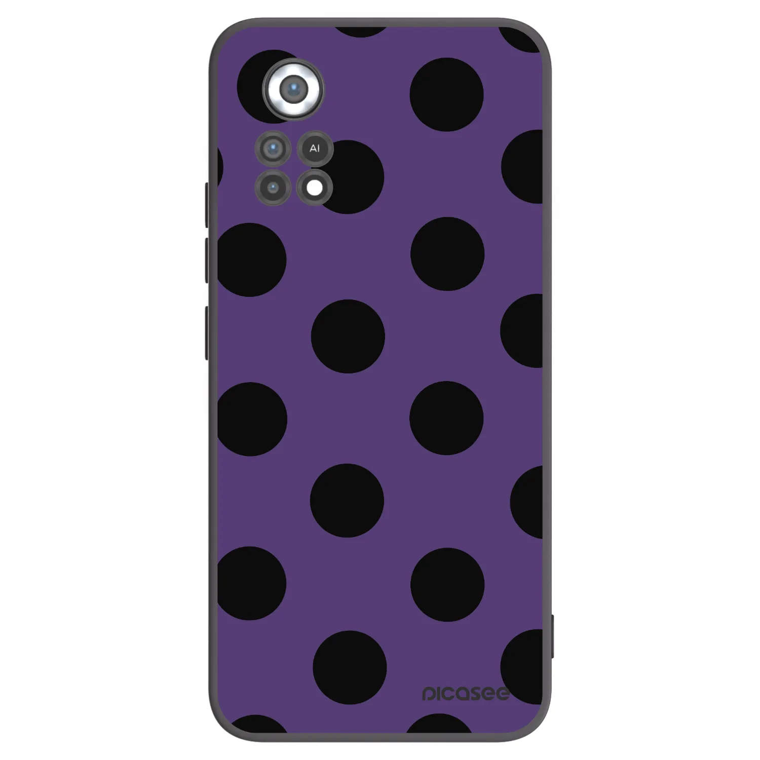 Picasee silikonowe czarne etui na Xiaomi Poco X4 Pro 5G - Big flickers 2