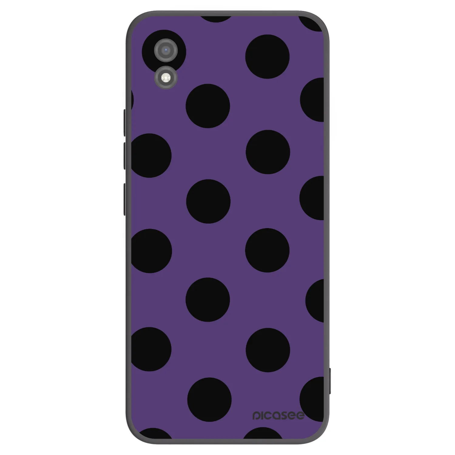 Picasee silikonowe czarne etui na Realme C11 (2021) - Big flickers 2