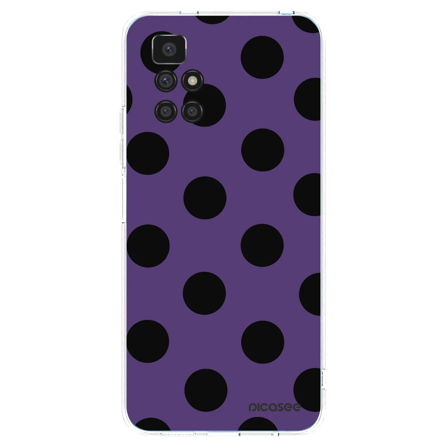 Picasee silikonowe przeźroczyste etui na Xiaomi Redmi 10 (2022) - Big flickers 2
