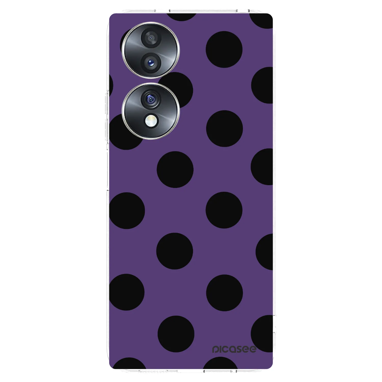 Picasee silikonowe przeźroczyste etui na Honor 70 - Big flickers 2