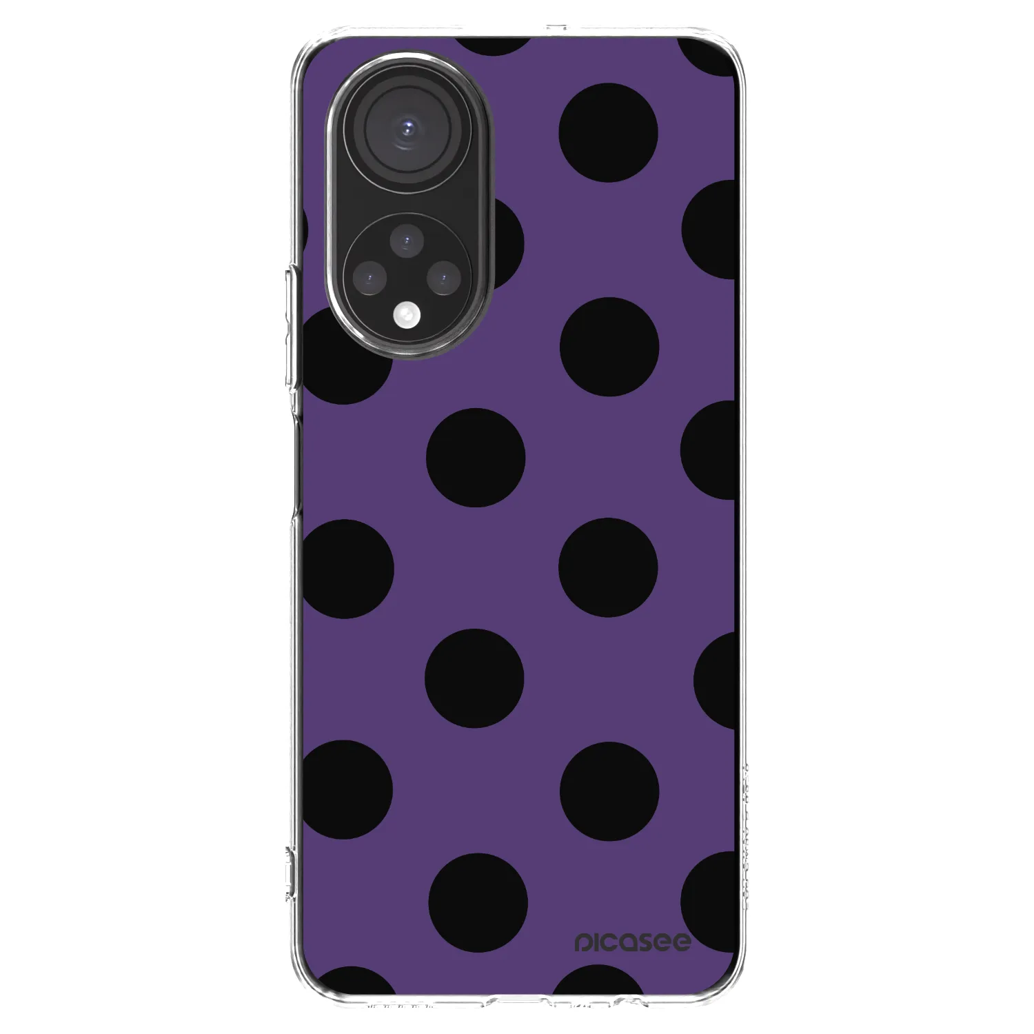 Picasee silikonowe przeźroczyste etui na Honor X7 - Big flickers 2