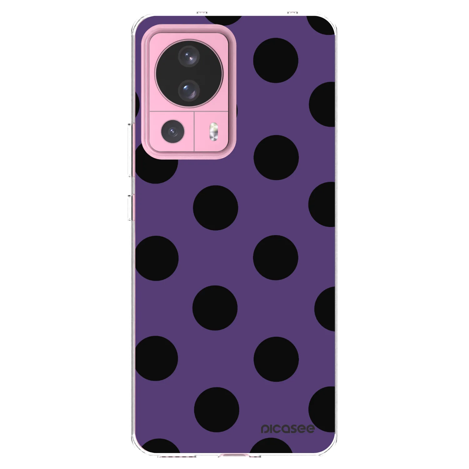 Picasee silikonowe przeźroczyste etui na Xiaomi 13 Lite - Big flickers 2