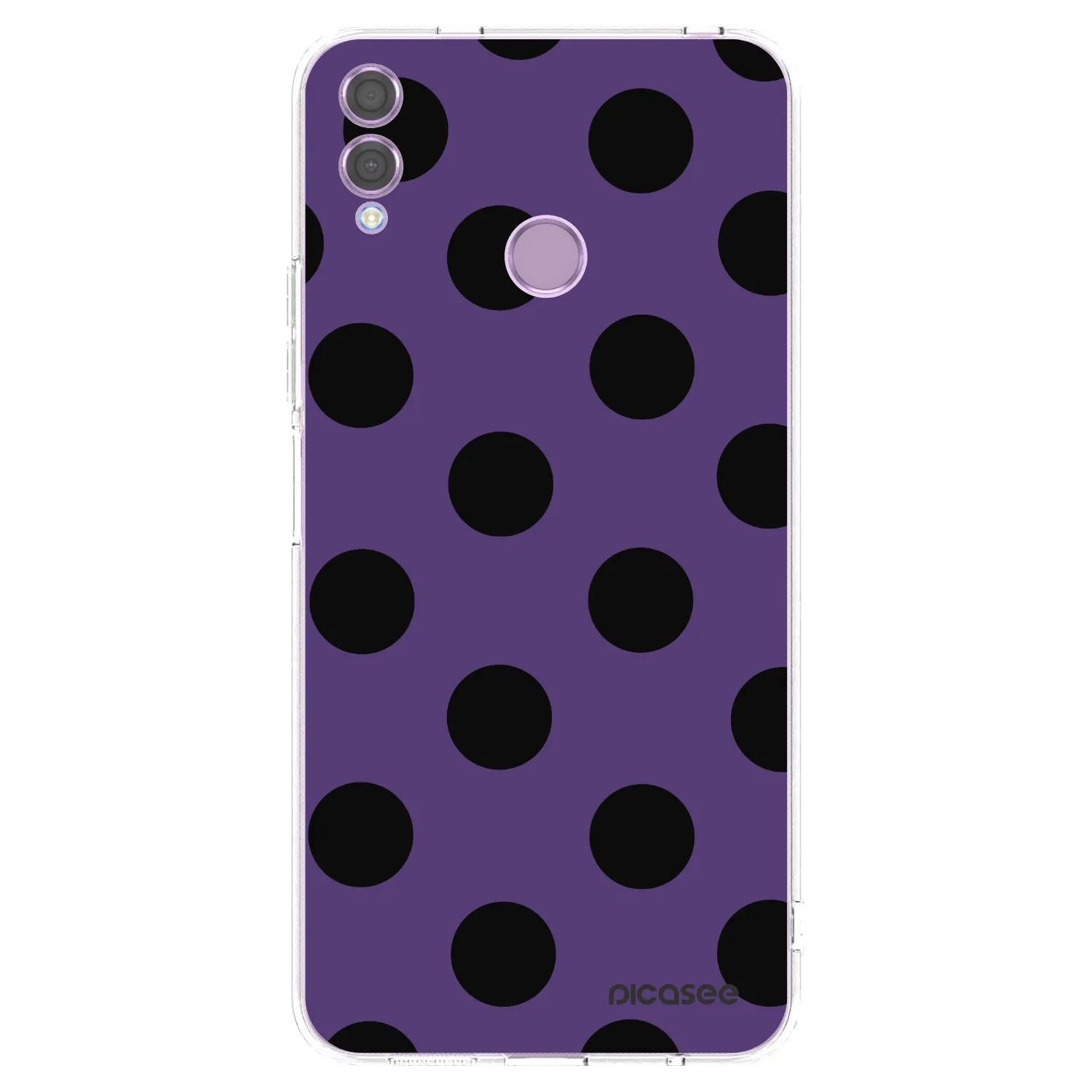Picasee silikonowe przeźroczyste etui na Honor 8X - Big flickers 2