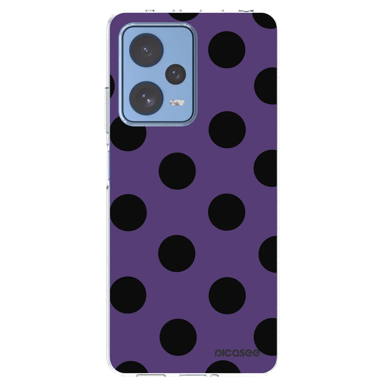 Picasee silikonowe przeźroczyste etui na Xiaomi Redmi Note 12 Pro 5G - Big flickers 2