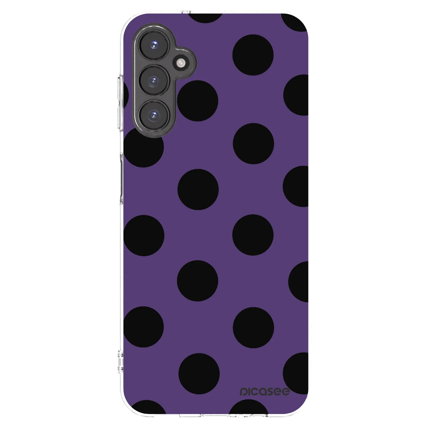 Picasee silikonowe przeźroczyste etui na Samsung Galaxy A14 5G A146P - Big flickers 2