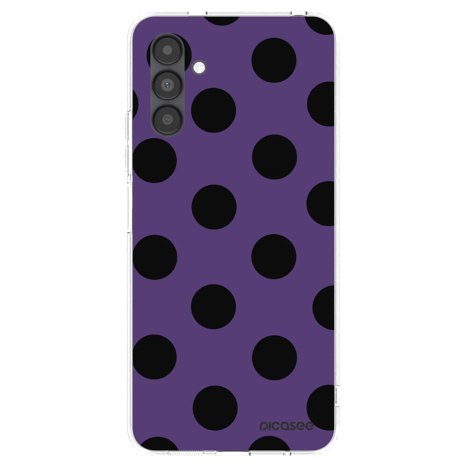 Picasee silikonowe przeźroczyste etui na Samsung Galaxy A04s A047F - Big flickers 2