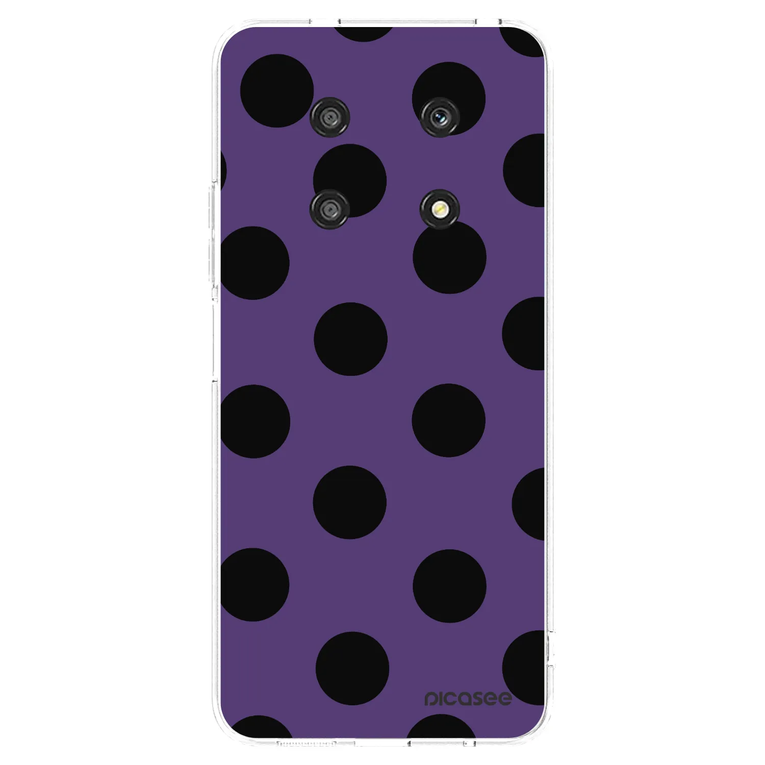 Picasee silikonowe przeźroczyste etui na Honor Magic4 Lite 5G - Big flickers 2