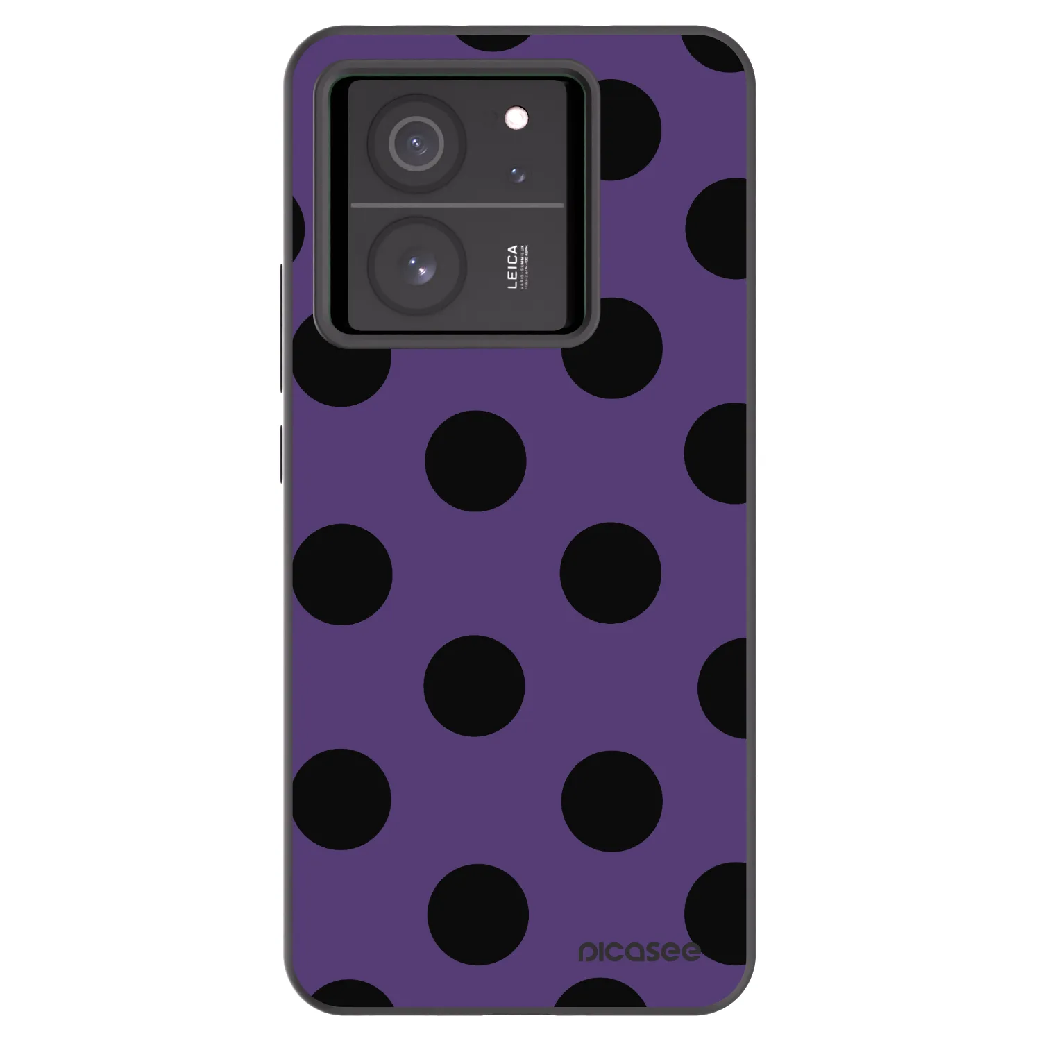 Picasee silikonowe czarne etui na Xiaomi 13T Pro - Big flickers 2