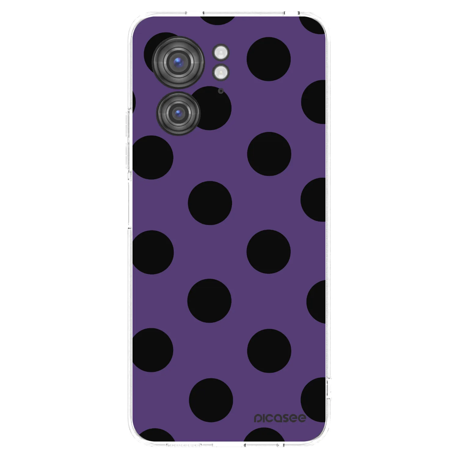 Picasee silikonowe przeźroczyste etui na Motorola Edge 40 - Big flickers 2