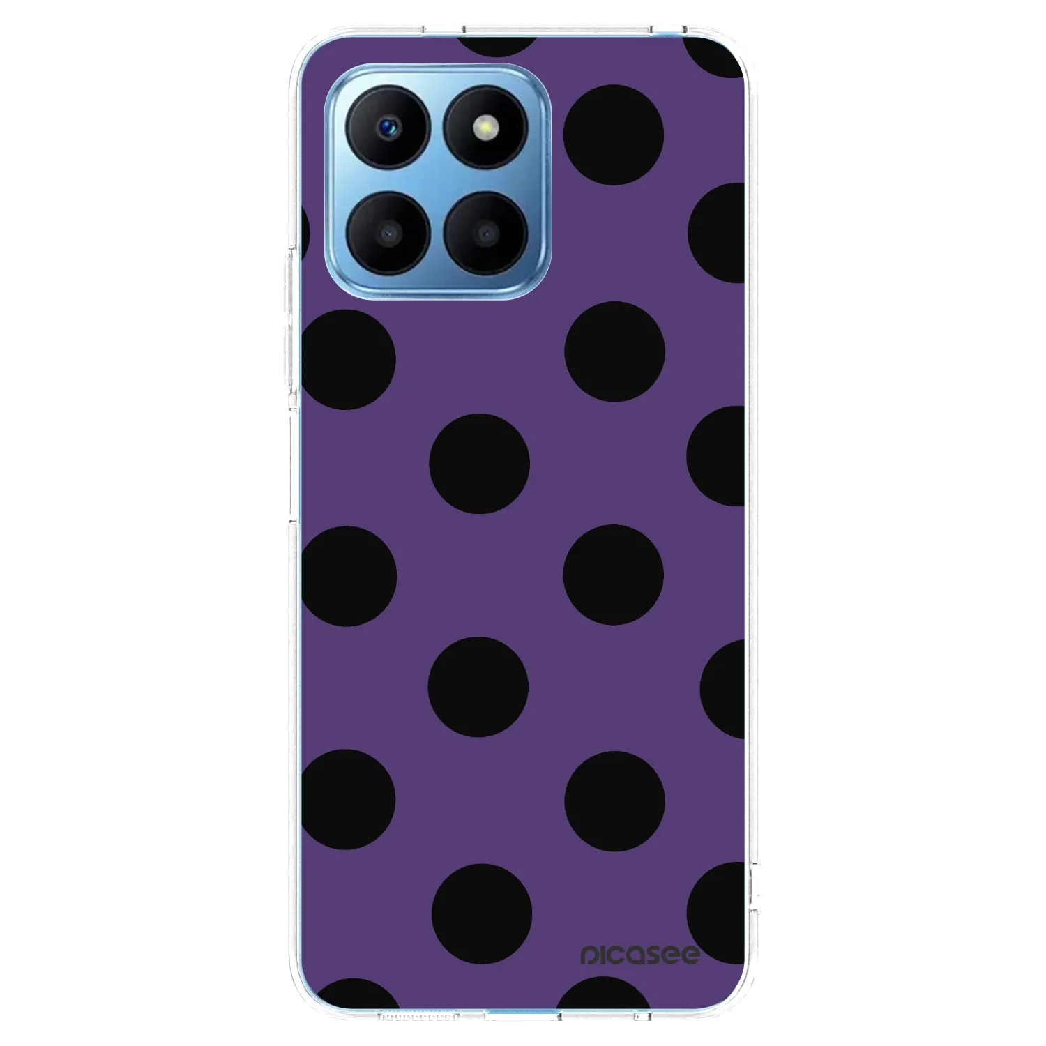Picasee silikonowe przeźroczyste etui na Honor 70 Lite - Big flickers 2