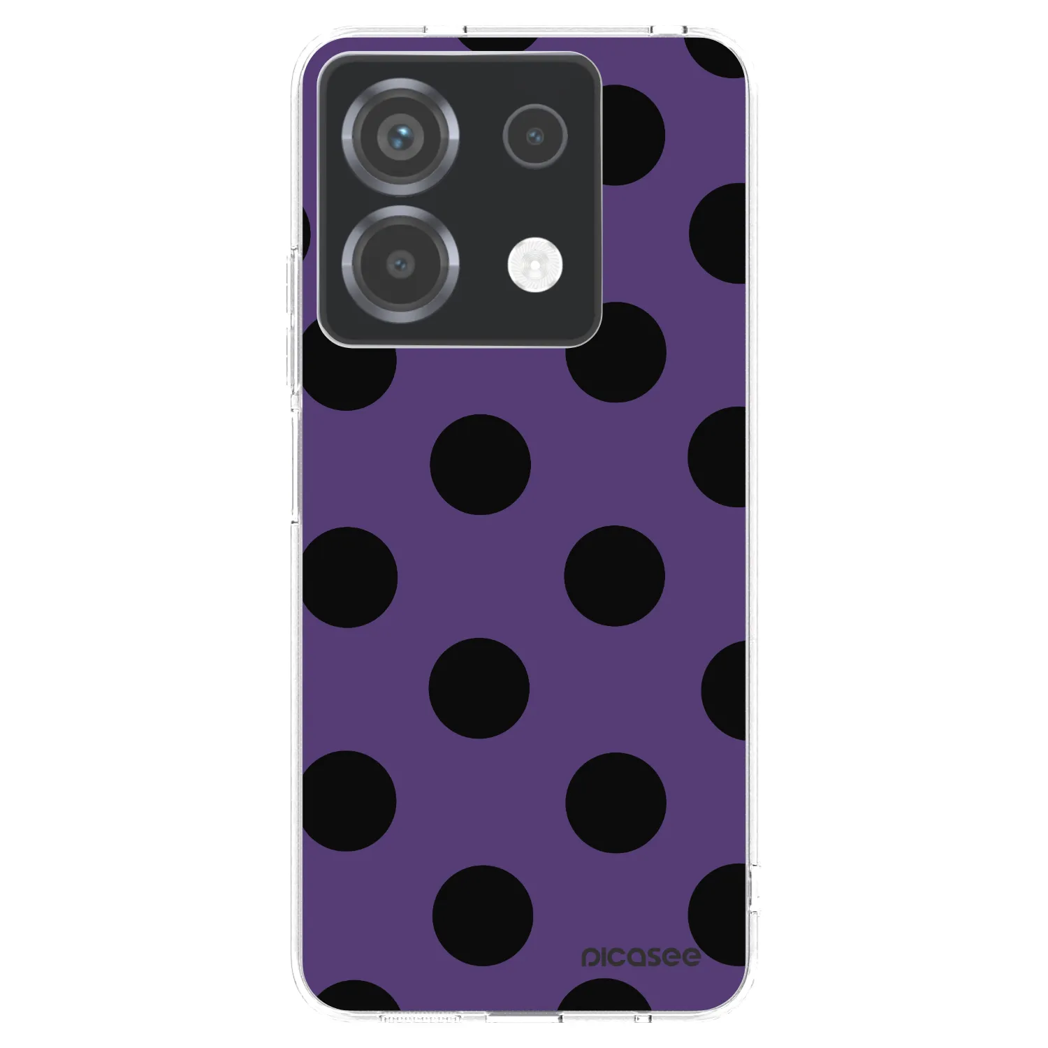 Picasee silikonowe przeźroczyste etui na Xiaomi Poco X6 - Big flickers 2