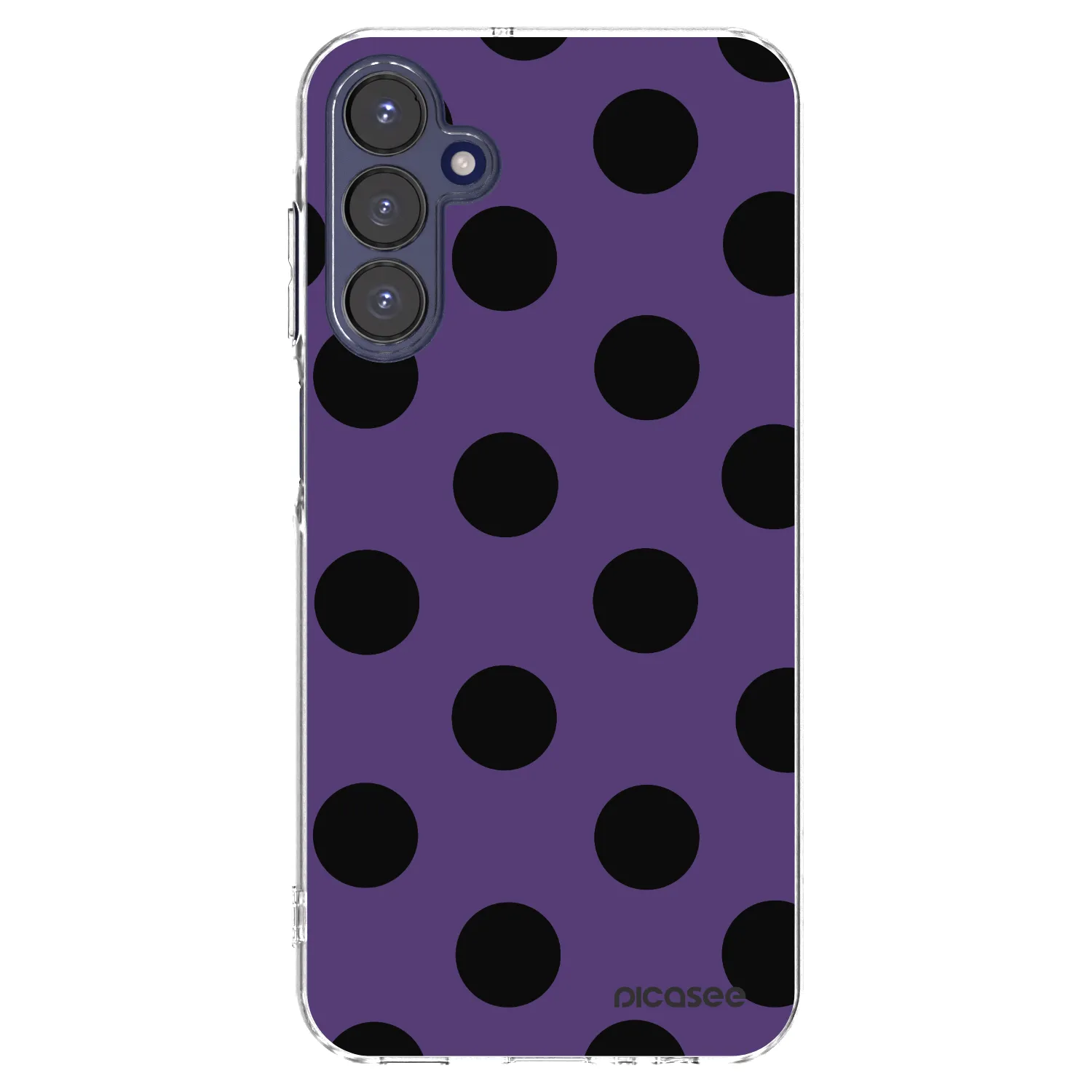 Picasee silikonowe przeźroczyste etui na Samsung Galaxy A15 A155F 4G - Big flickers 2