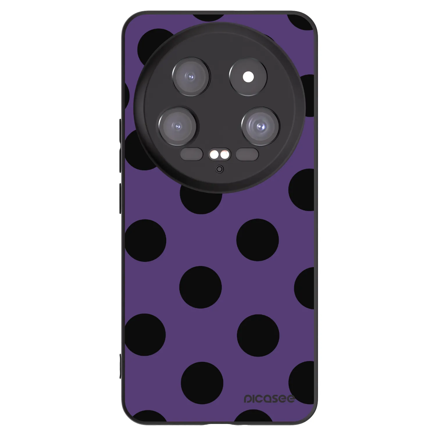 Picasee silikonowe czarne etui na Xiaomi 14 Ultra - Big flickers 2