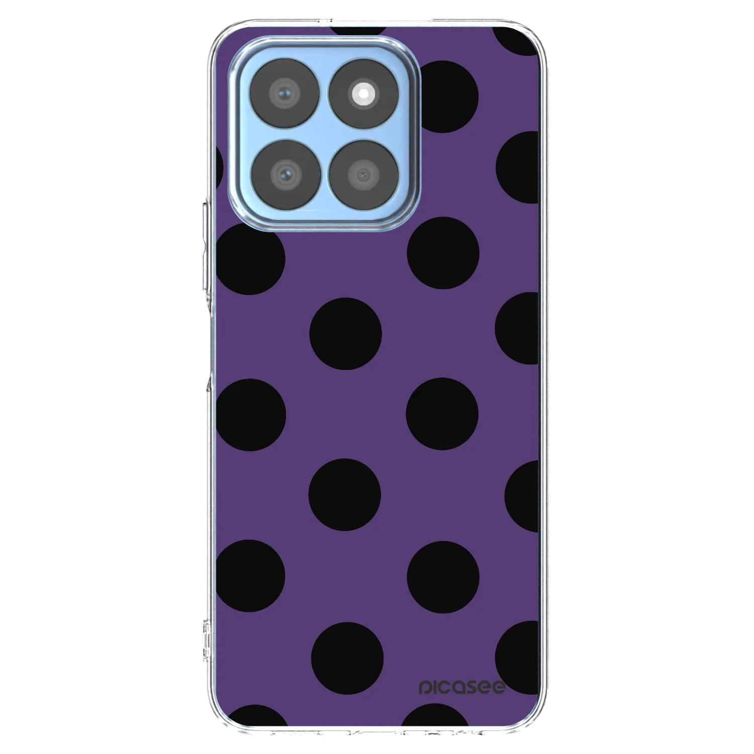 Picasee silikonowe przeźroczyste etui na Honor X8b - Big flickers 2