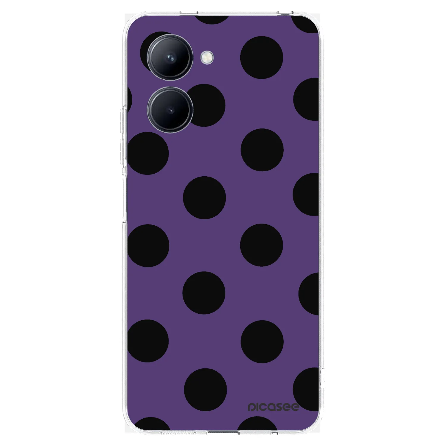 Picasee silikonowe przeźroczyste etui na Realme C33 (2023) - Big flickers 2