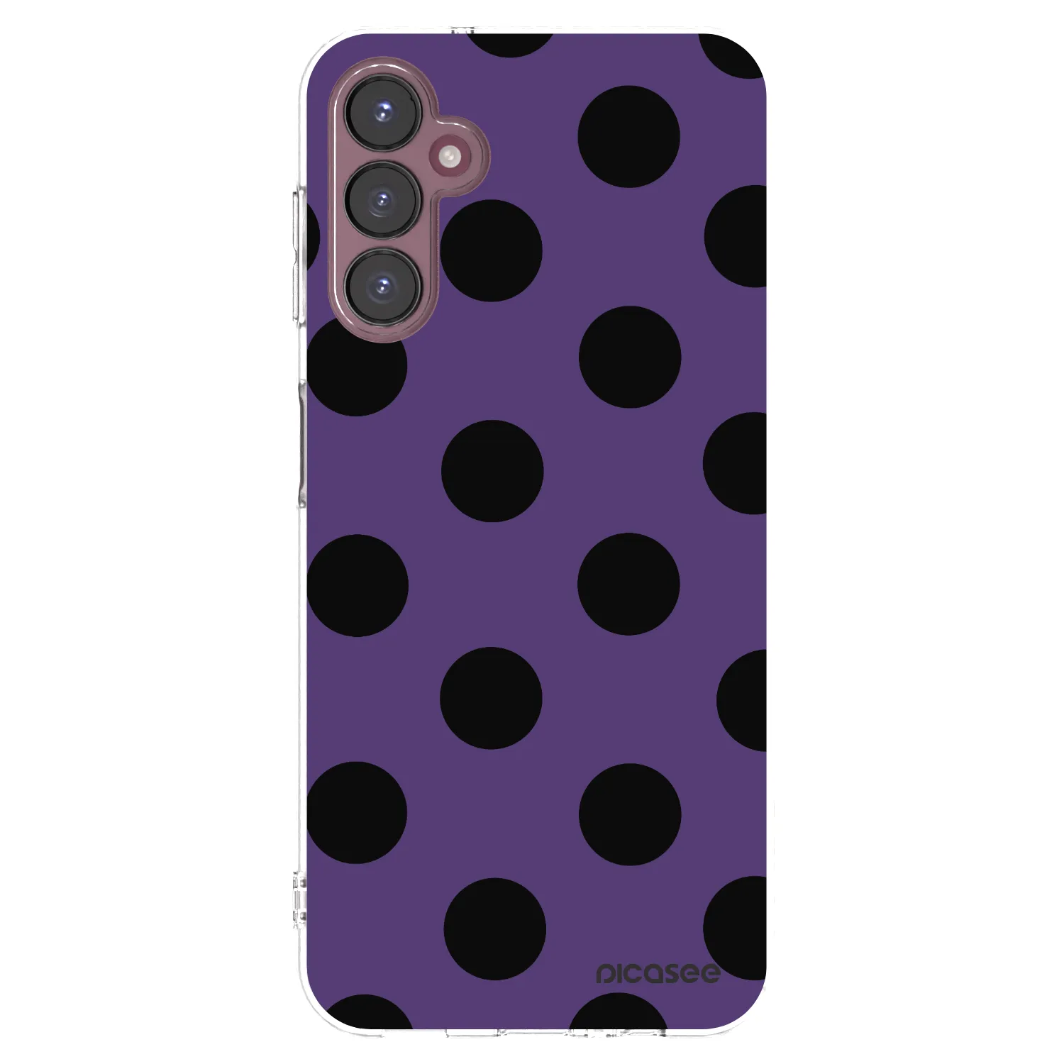 Picasee silikonowe przeźroczyste etui na Samsung Galaxy A05s A057G - Big flickers 2