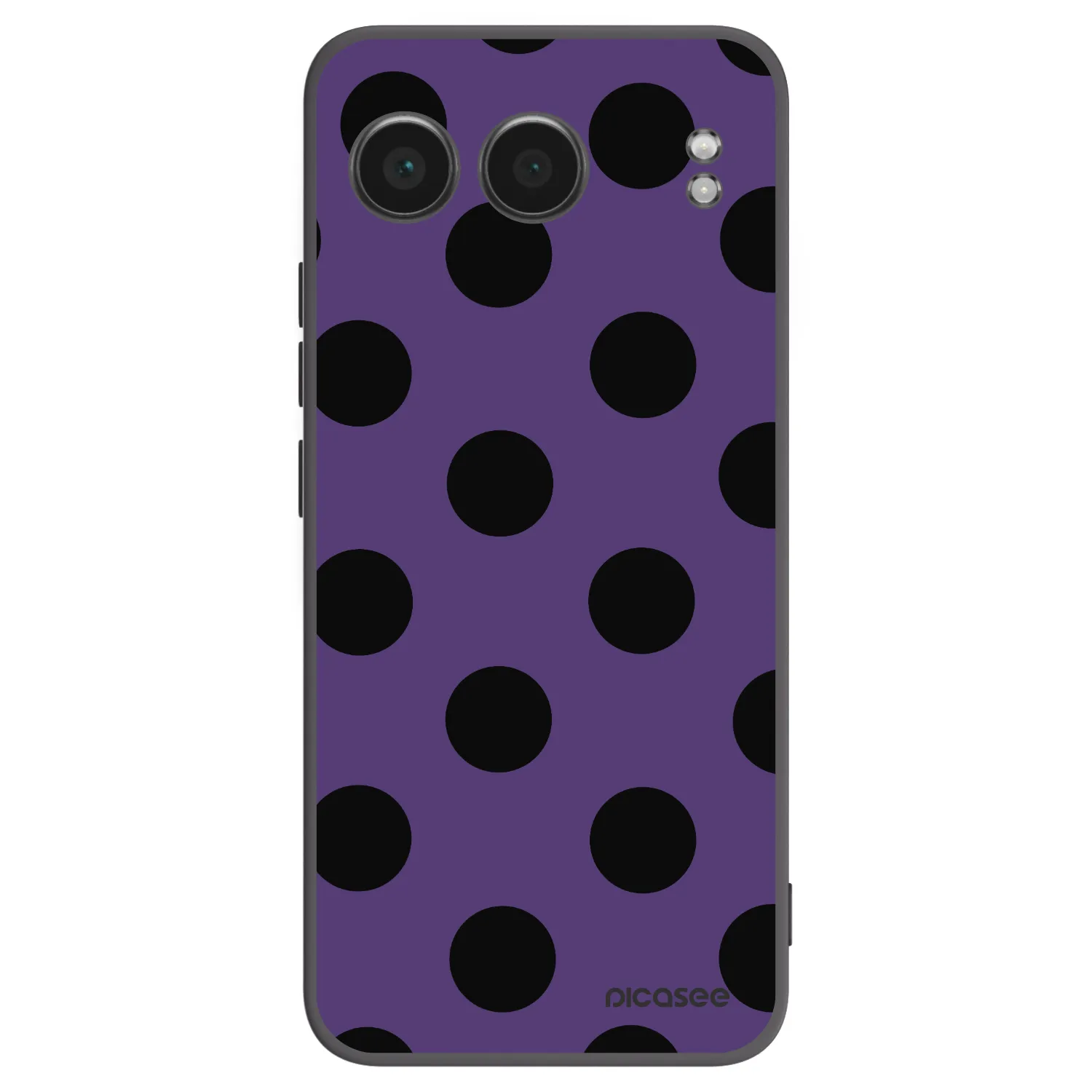 Picasee silikonowe czarne etui na OnePlus Nord 4 - Big flickers 2
